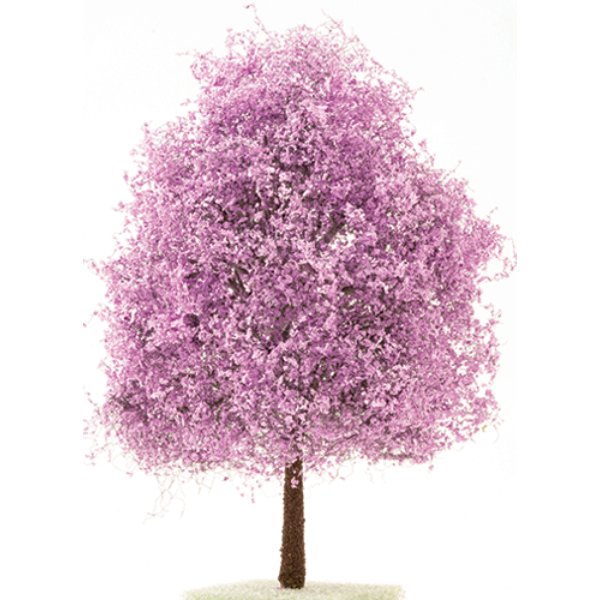 CA2510 6 in. Flowering Redbud Tree on Spike for Dollhouse Miniature