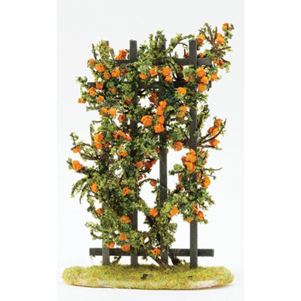 CARTO Rose Trellis for Dollhouse Miniature - Orange