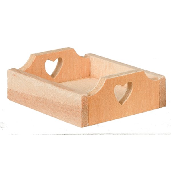 AZB0312 Small Wooden Container for Dollhouse Miniature