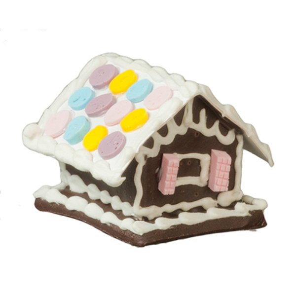 AZB0110 Gingerbread House for Dollhouse Miniature