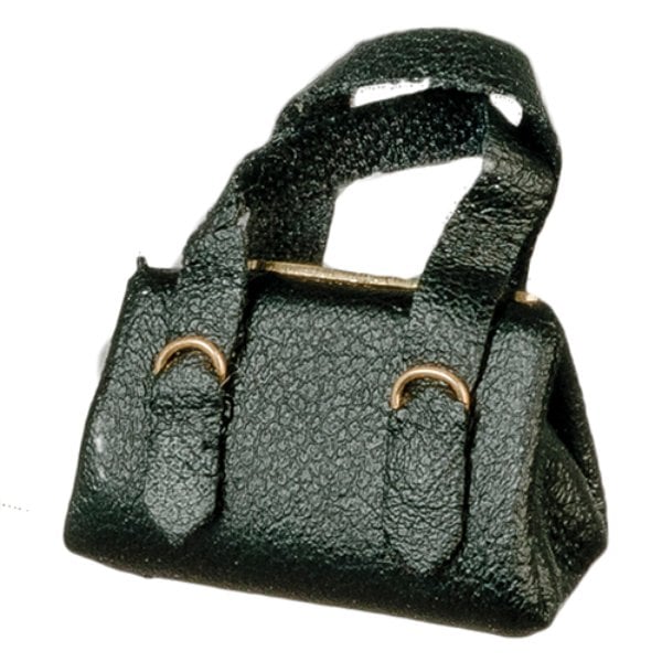 AZB0213 Black Purse for Dollhouse Miniature