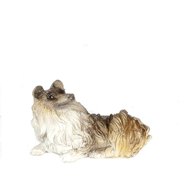 AZB0023 Laying Dog for Dollhouse Miniature