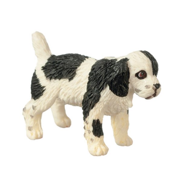 AZA6023 Spaniel Puppy for Dollhouse Miniature