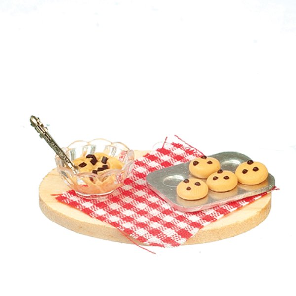 AZB0118 Cookie Making Set for Dollhouse Miniature