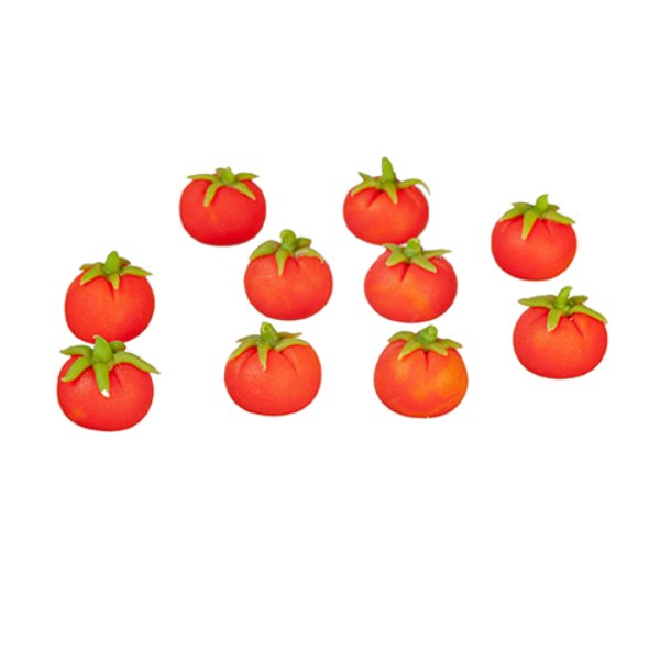 AZG6444 10 Piece Tomatoes for Dollhouse Miniature