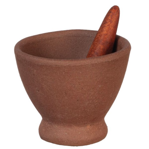 AZG6624 Mortar & Pestle for Dollhouse Miniatures