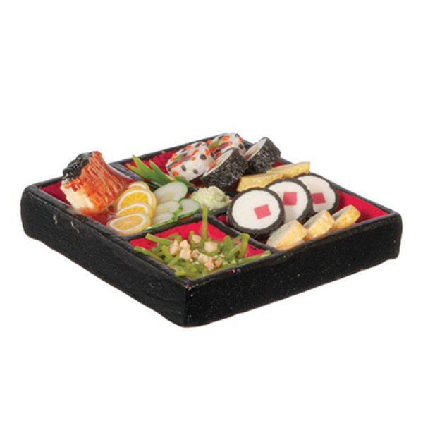 AZG6725 Sushi Tray for Dollhouse Miniature