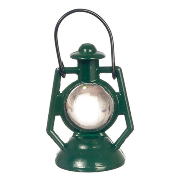 AZB1018 Lantern for Dollhouse Miniature - Green