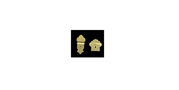 CATT27 Small Decorative Flat Trunk Lock-Assembly for Dollhouse Miniature