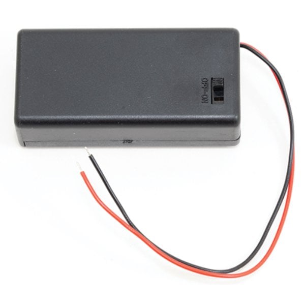 CRS910 9V Battery Box with Cover for Dollhouse Miniature
