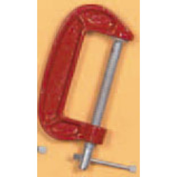 EXL55917 3 in. Iron Frame C-Clamp for Dollhouse Miniature
