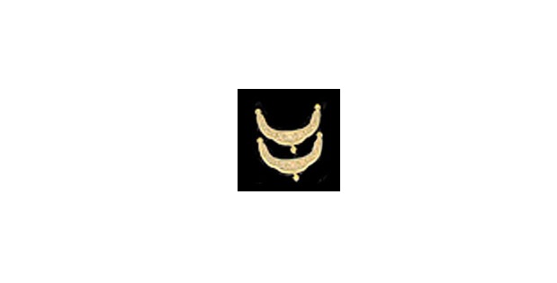 CAT9A Brass Engraved Purse Clasps for Dollhouse Miniature