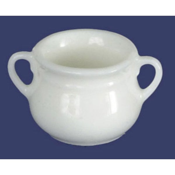 FCA1674 2 Handles Vase for Dollhouse Miniature - 2 Piece