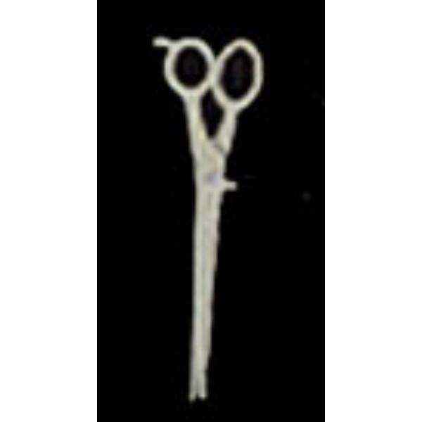 CAT18A Silver Barber Working Scissors for Dollhouse Miniature