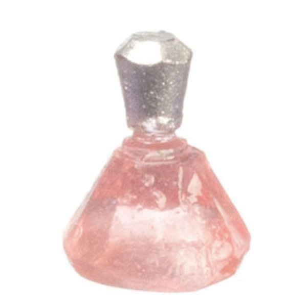FCA4609PK Pink Bottles for Dollhouse Miniature - 12 Piece