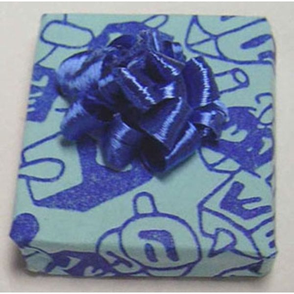 BYBJHD4CB Chanukah Gift for Dollhouse Miniatures - Blue