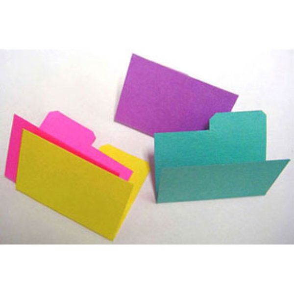 BYBSD15 File Folders for Dollhouse Miniatures - 4 Piece
