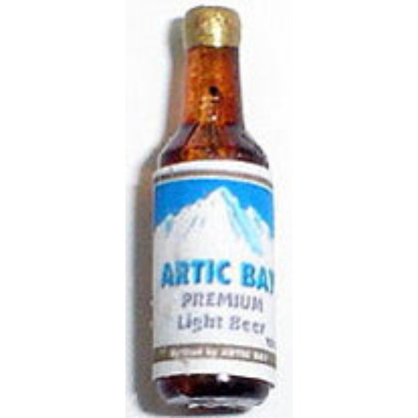 HR53944 Artic Bay Light Beer for Dollhouse Miniature
