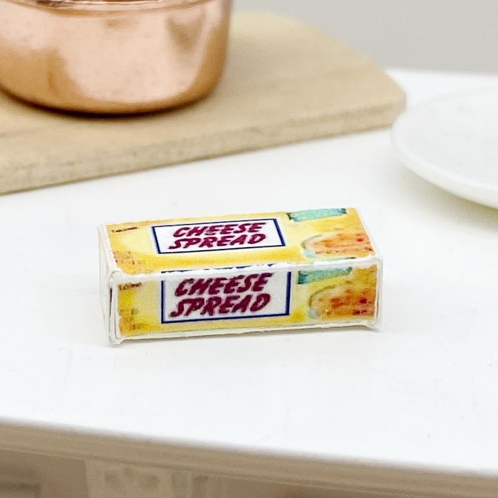 HR54241 Cheese Spread Box for Dollhouse Miniature
