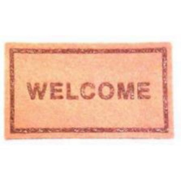 HR57013 Welcome Mat for Dollhouse Miniature