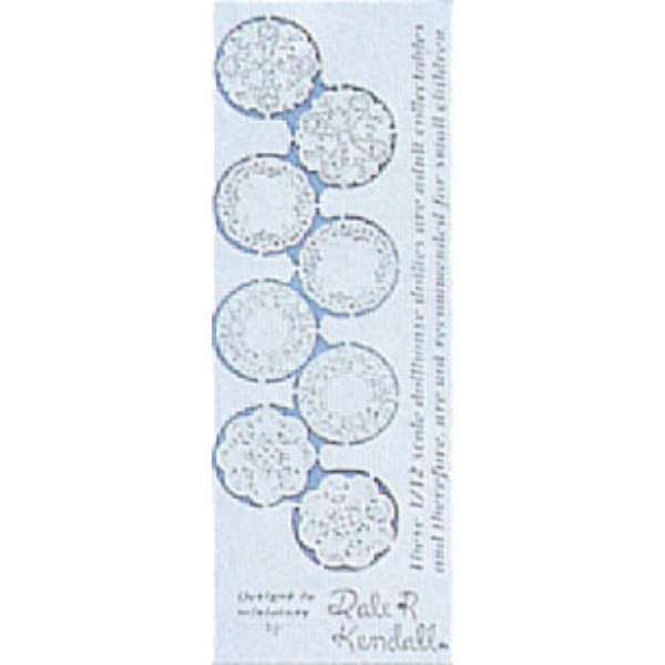 JKM110 Doilies for Dollhouse Miniature