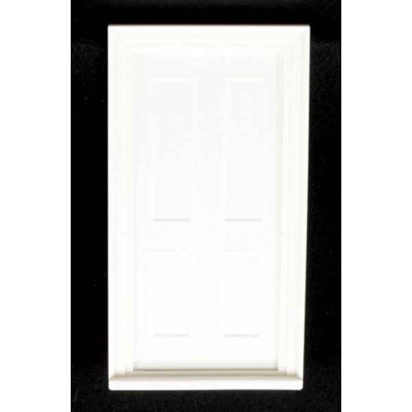 JML08 1-24th Scale Victorian Front Door for Dollhouse Miniature
