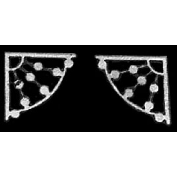 LT024 Porch Trim for Dollhouse Miniature - 2 Piece