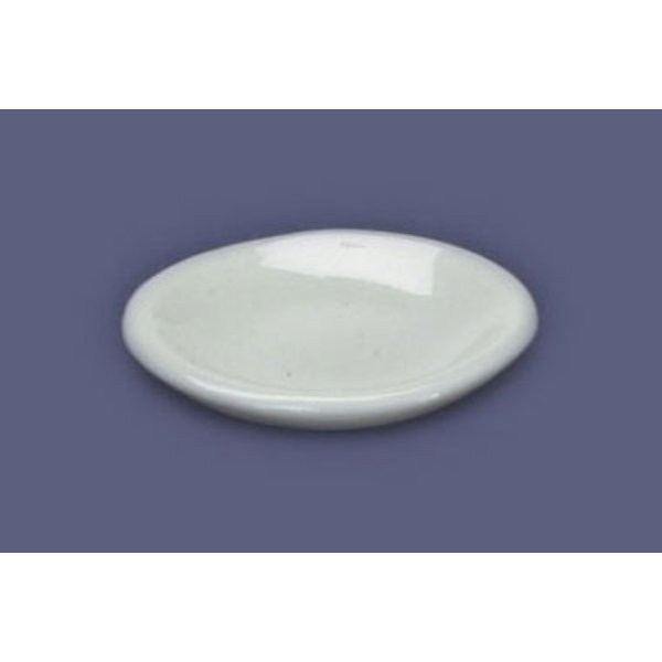 FCPD5015 0.75 in. Porcelain Dinner Plate for Dollhouse Miniature