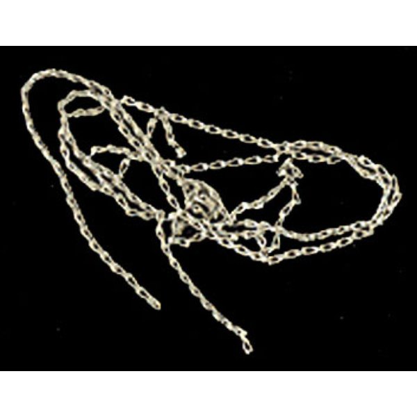 CAT11SM Silverstone Fine Link Chain for Dollhouse Miniature - 1 ft.