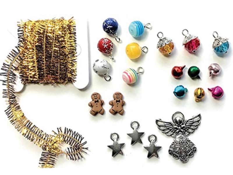 CLD2120 Christmas Ornament Assortment for Dollhouse Miniature