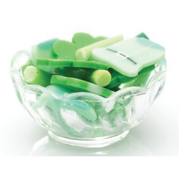 CLD6137 St. Patricks Candy Dish for Dollhouse Miniature