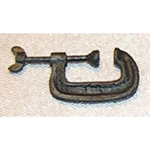 ISL01561 C-Clamp for Dollhouse Miniature - Gunmetal