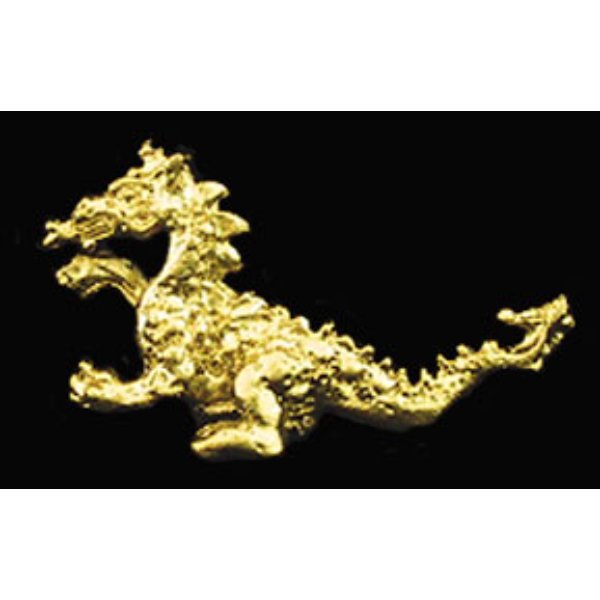 ISL2727 Dragon Statue for Dollhouse Miniature - Gold