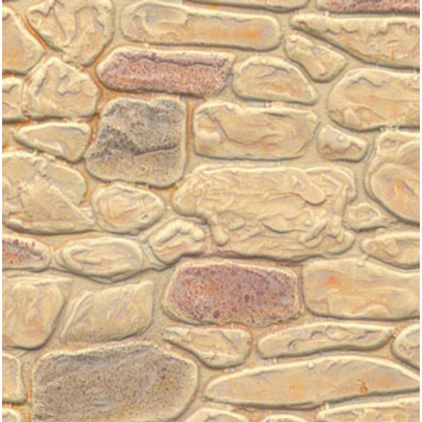 MBMF101 14 x 24 in. 1-12 Scale MF Lt. Fieldstone Pattern Sheet