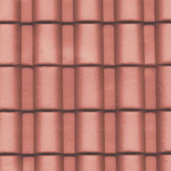 MBSRT12 14 x 24 in. Pattern Sheet Spanish Roof for Dollhouse Miniature