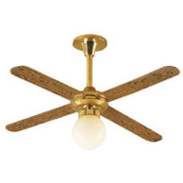 HW2630 Non-Work Ceiling Fan with Light for Dollhouse Miniature