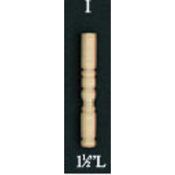 HW12018 1.5 in. Long Spindles, Pack of 6