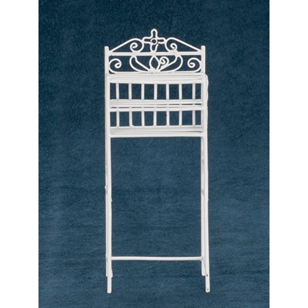 AZEIWF442 CB Large Bathroom Towel Shelf for Dollhouse Miniature
