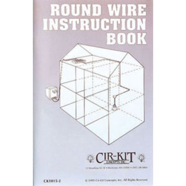 CK1015-2 Round-Wire Instruction Book for Dollhouse Miniature