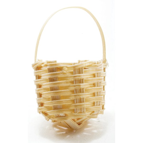IM65057 0.62 x 1.25 in. Basket with Handle for Dollhouse Miniature