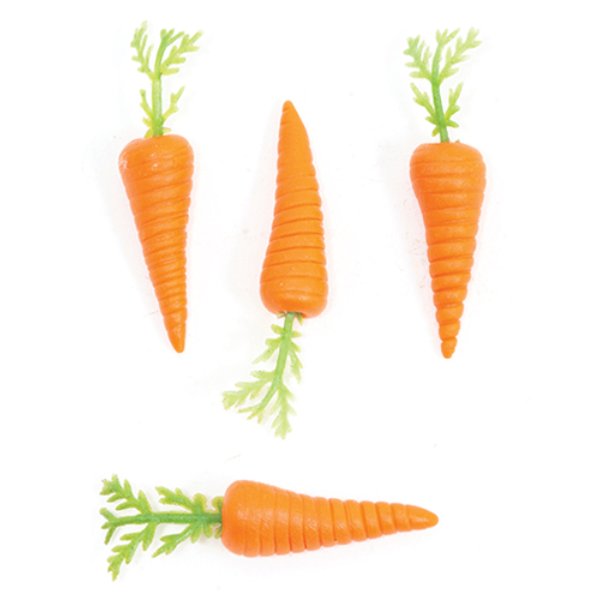 IM65082   Design Carrots for Dollhouse Miniature - Pack of 4