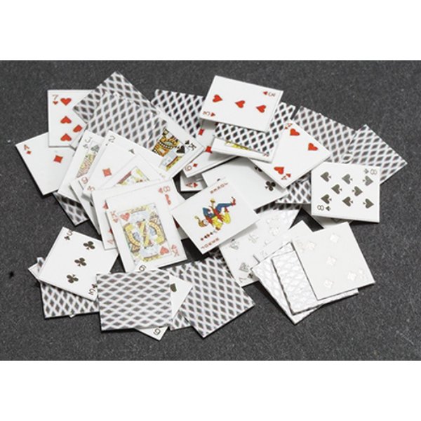 IM65253 Playing Cards for Dollhouse Miniature