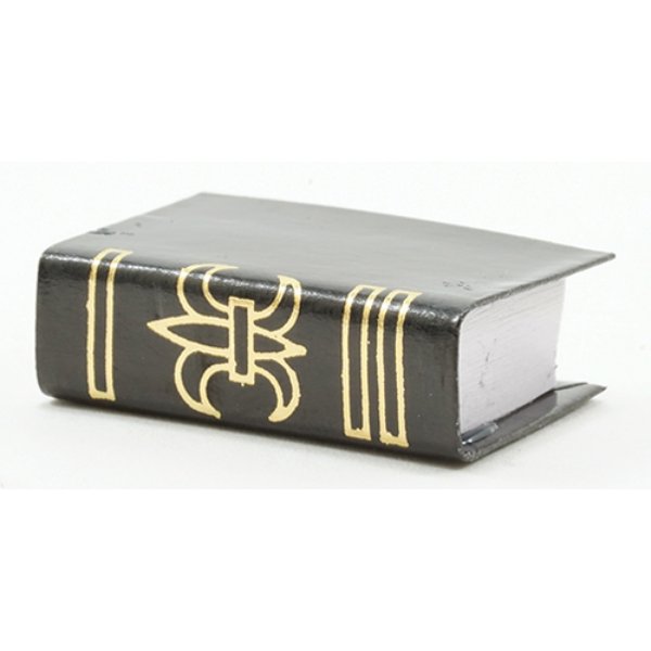 IM65760 Black Bible for Dollhouse Miniature