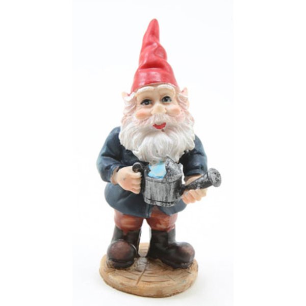 DDL1215 Gnome with Watering Can for Dollhouse Miniature