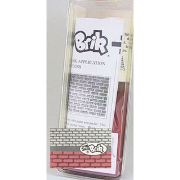 SW503R 1 Sq. ft. Magic Brick for Dollhouse Miniature - Red