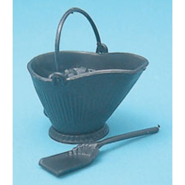 CB2200 M-156 Coal Scuttle for Dollhouse Miniature Kit