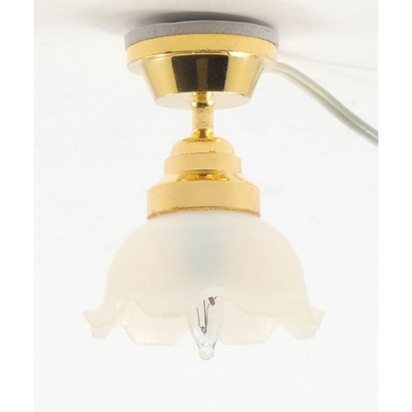 MH650 HW2650 Ceiling Lamp for Dollhouse Miniature - Large Tulip