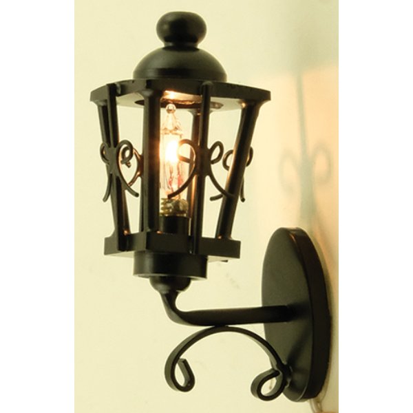 MH1026 Ornate Coach Lamp for Dollhouse Miniature