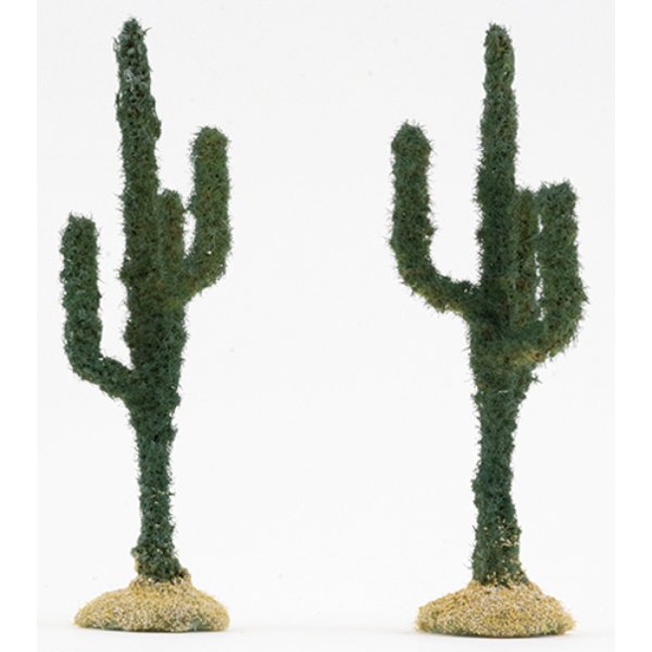 CA0301 Medium Saguaro Cactus for Dollhouse Miniature - 4.25 in. - 2 Piece
