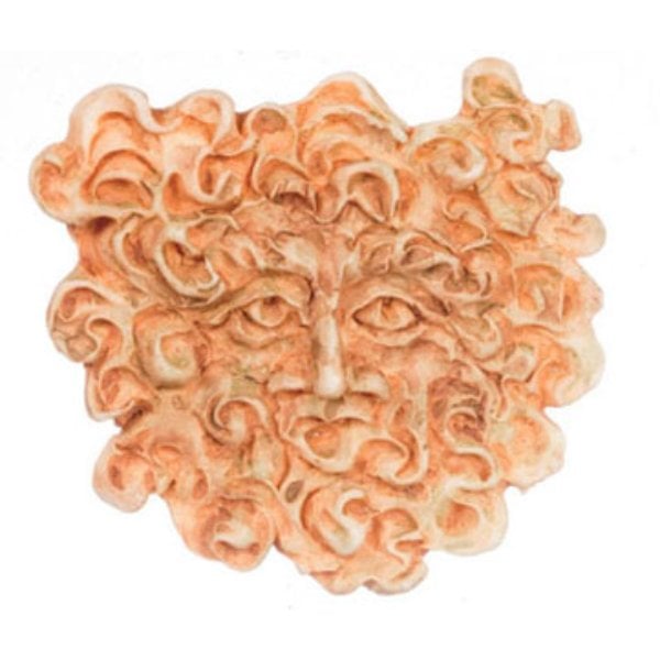 FCA4249AG Fire Face for Dollhouse Miniature - Aged - 2 Piece